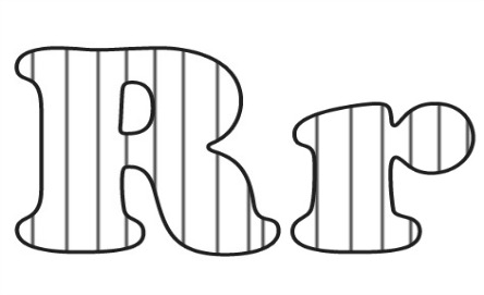 Learning ABC: The letter R