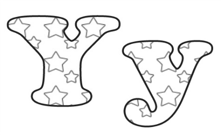 Learning ABC: The letter Y