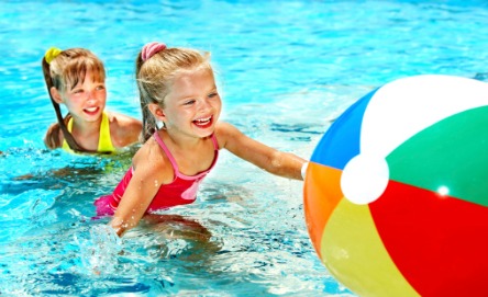 Beach ball race
