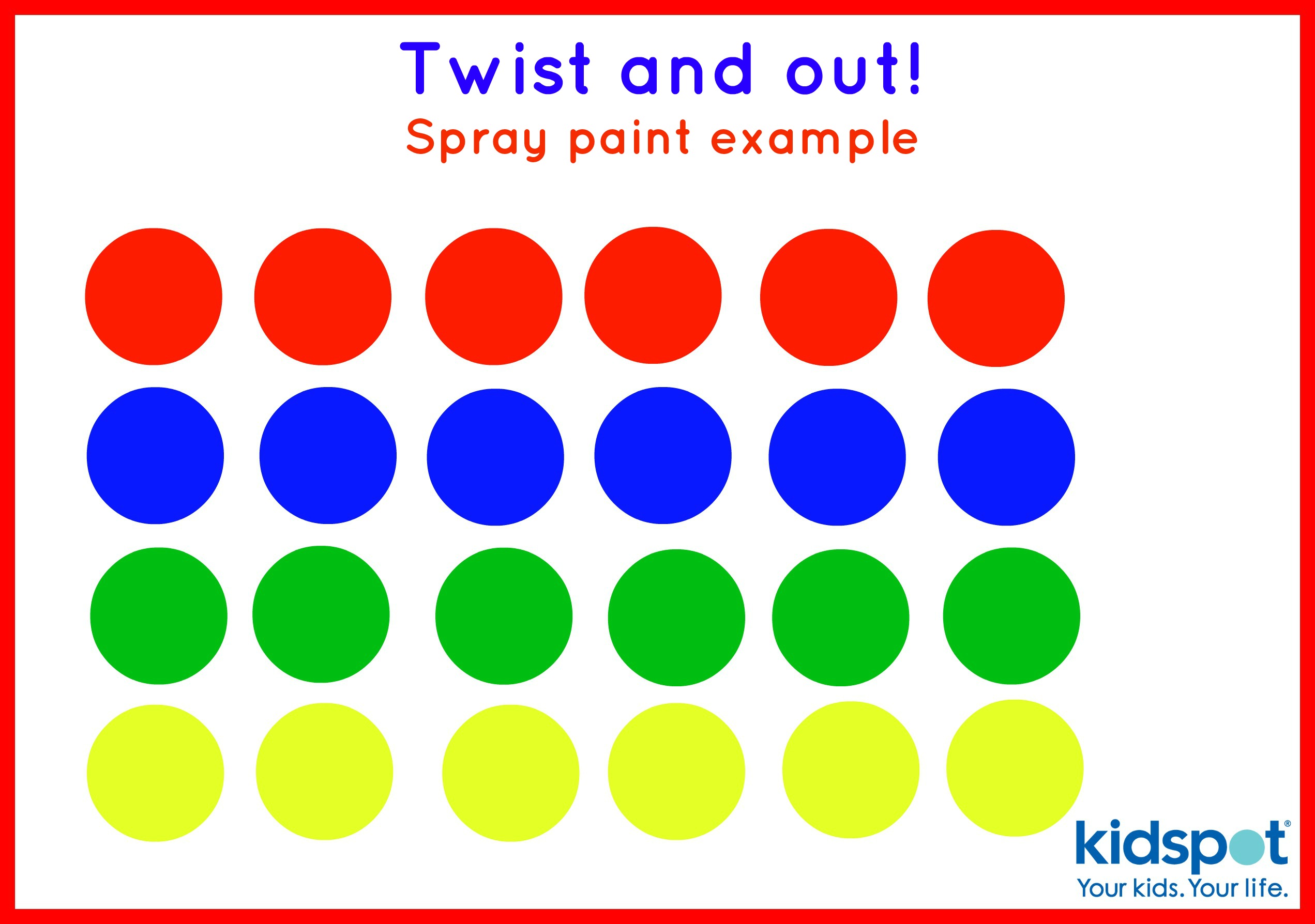 Color Twist Game - Lesson Plans