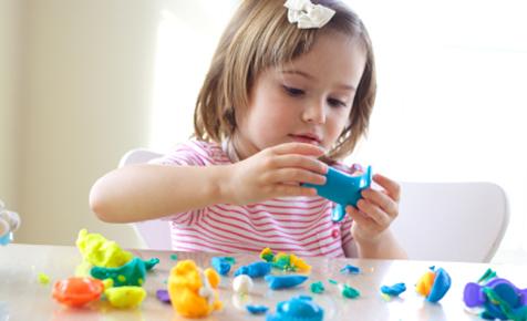 No-cook play dough recipe