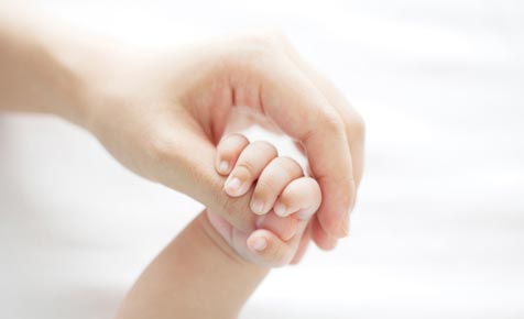 Trimming your baby's nails