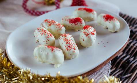 Ginger crunch logs