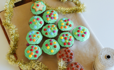 Cupcake Christmas tree