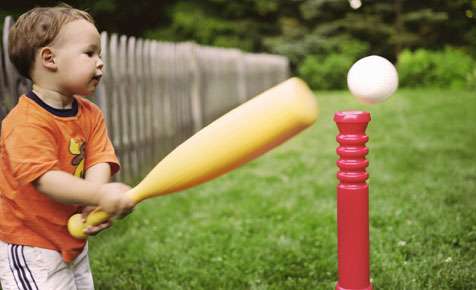 Physical games for 1-2 year olds