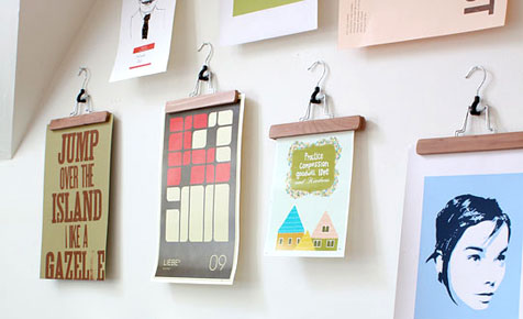 How to Creatively Display Your Kids' Art Using Hangers