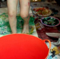 Finger painting