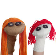 sock puppets
