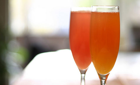 Peach bellini