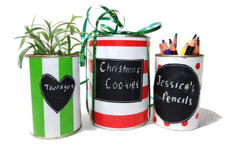 Christmas tins