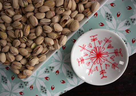 Personalised Christmas crockery