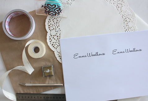 Make your own stationery set