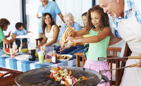Family barbecue