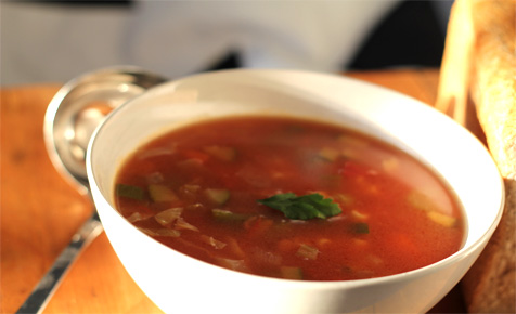 Minestrone soup