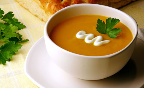 Simple pumpkin soup
