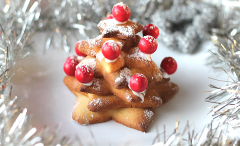 Christmas tree biscuits