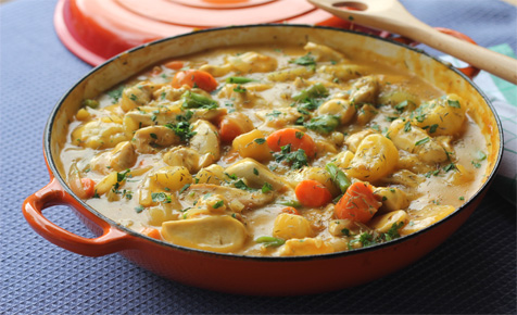 Quick chicken casserole