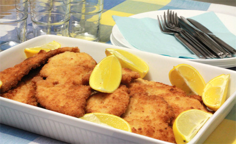 Chicken schnitzel