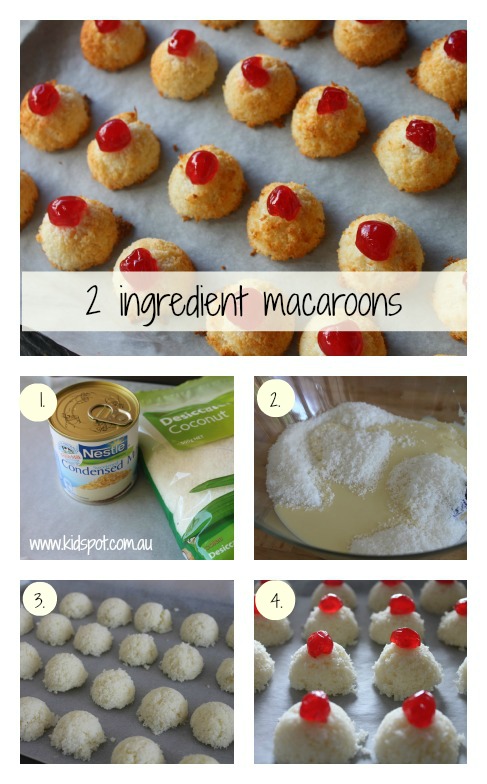 2 ingredient macaroons