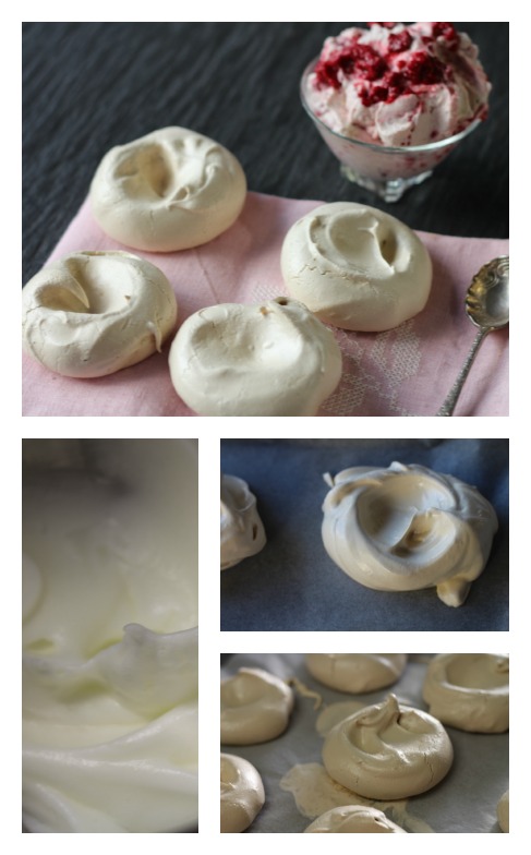 Brown sugar meringues