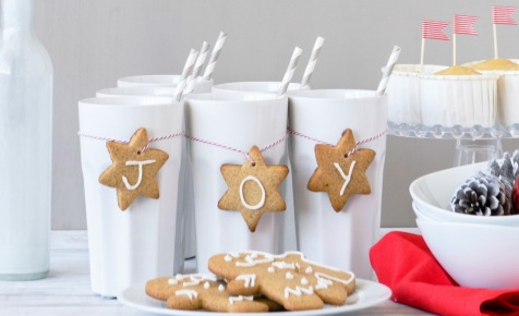 Christmas ginger joy biscuits