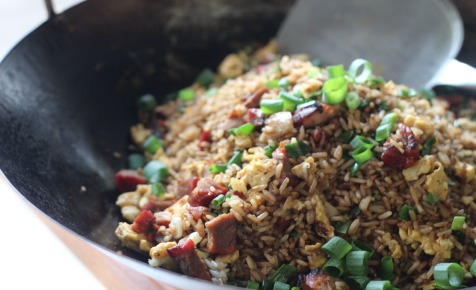 Char sui fried rice