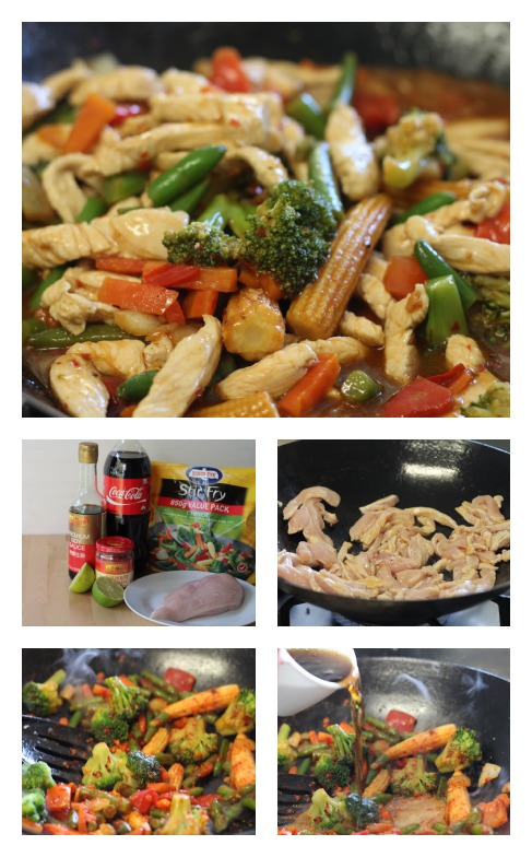 Coca-Cola chicken stir fry