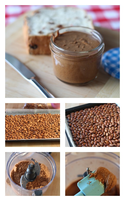 Homemade almond butter