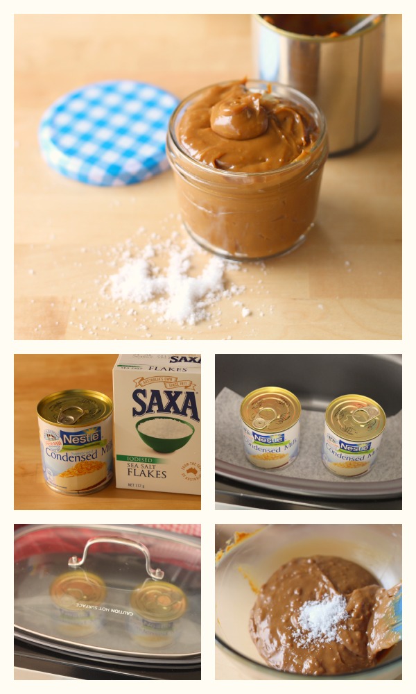 Slow cooker salted caramel