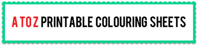 Learning ABC colouring pages