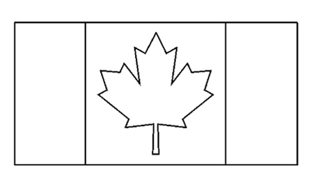 french canadian flag