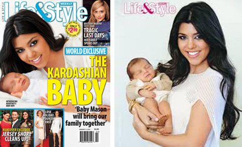 Kourtney's baby Mason