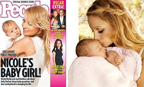Nicole's baby Harlow