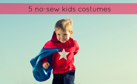 5 no-sew kids costume