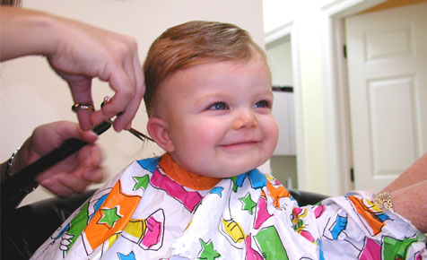 When to give the first haircut