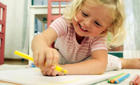 Colouring pages for preschoolers