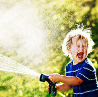 Backyard water play