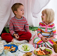 Indoor picnic