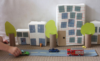 Build a box town