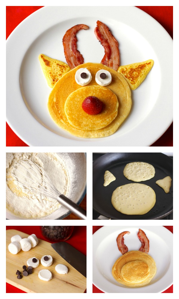 Rudolph pancakes