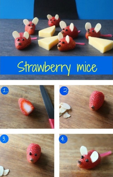 Strawberry mice