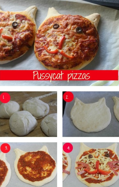 Pussycat pizzas