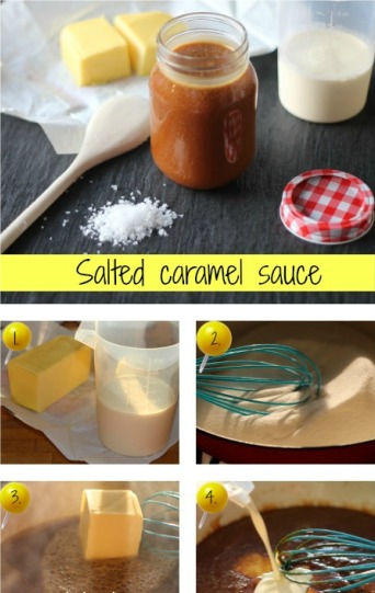 Salted caramel sauce