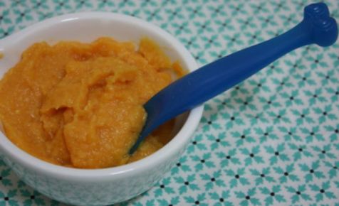 Sweet veggie puree