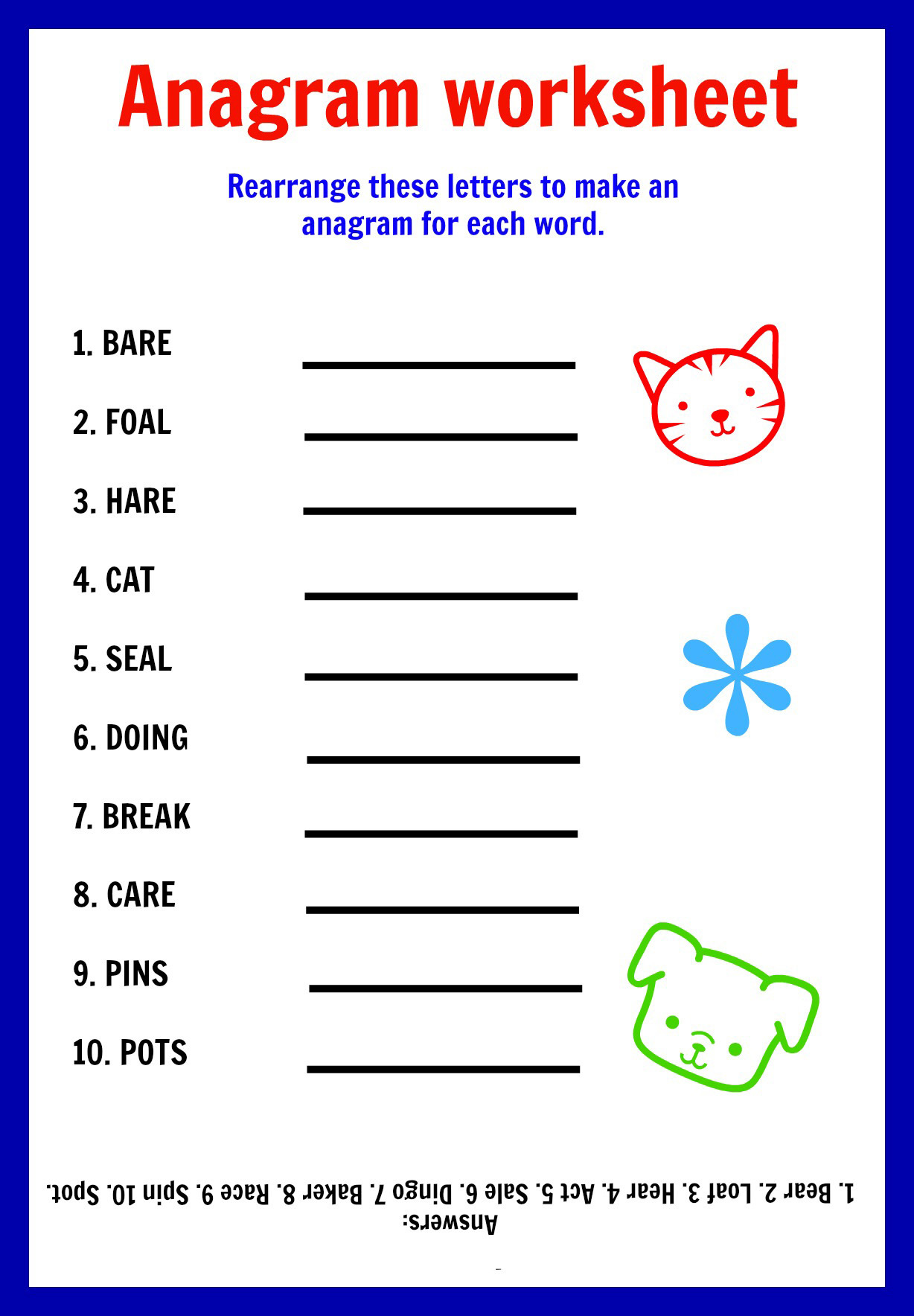 anagrams-for-grade-6