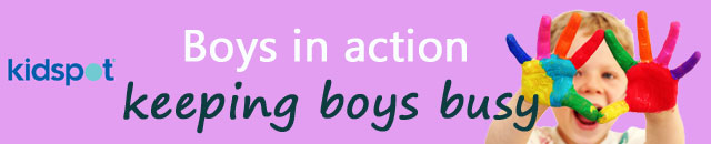 Keeping boys busy