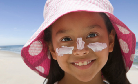 How to remove sunscreen stains